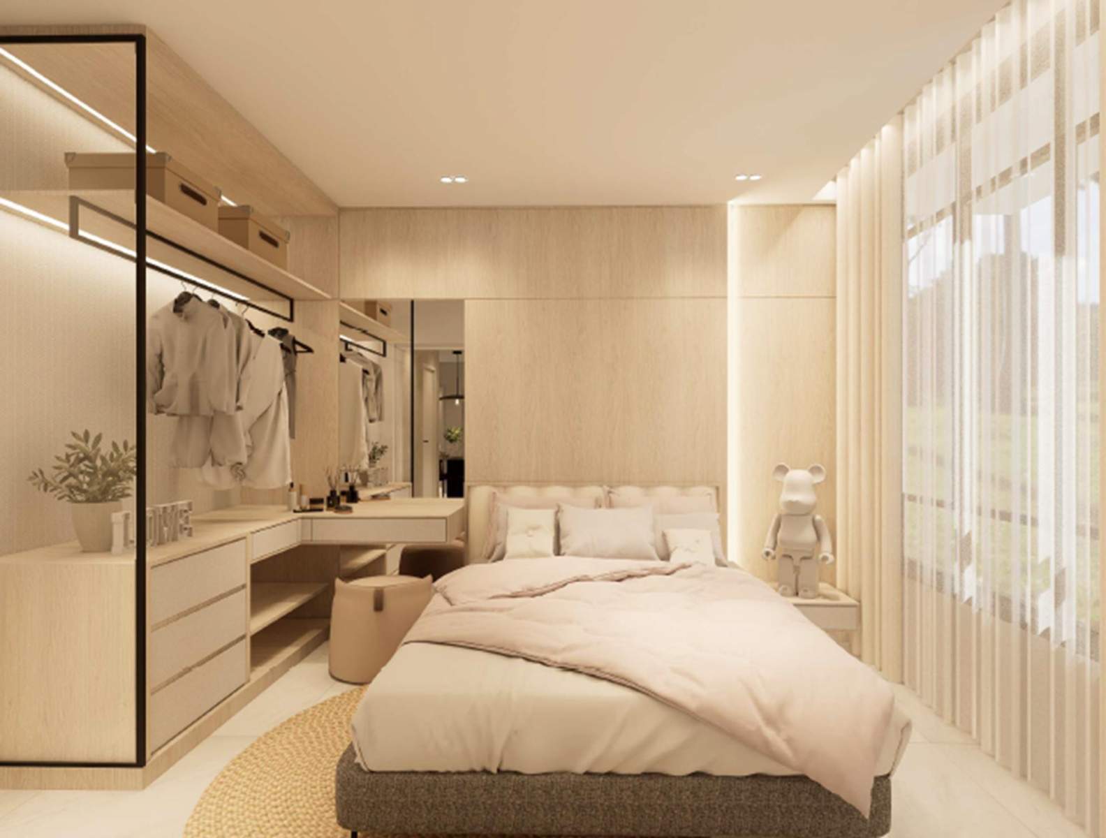 Bedroom & dressing